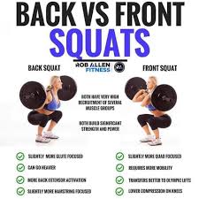 Front Squat vs Back Squat – Which Should You Choose? – Sport Science Insider